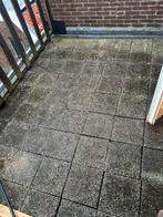 Gratis tuin/terras tegels, Ophalen, Gebruikt, Overige materialen