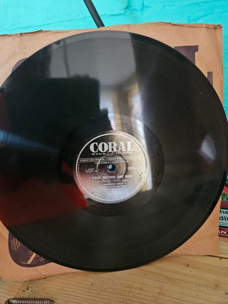 Langspeelplaten oude jaren 50 a60, Ophalen, Gebruikt, Overige formaten