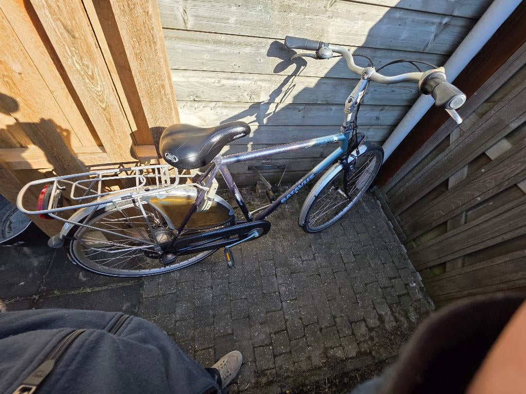 Batavus herenfiets, Fietsen en Brommers, Fietsen | Heren | Herenfietsen, Ophalen, Gebruikt, Velgrem, Versnellingen