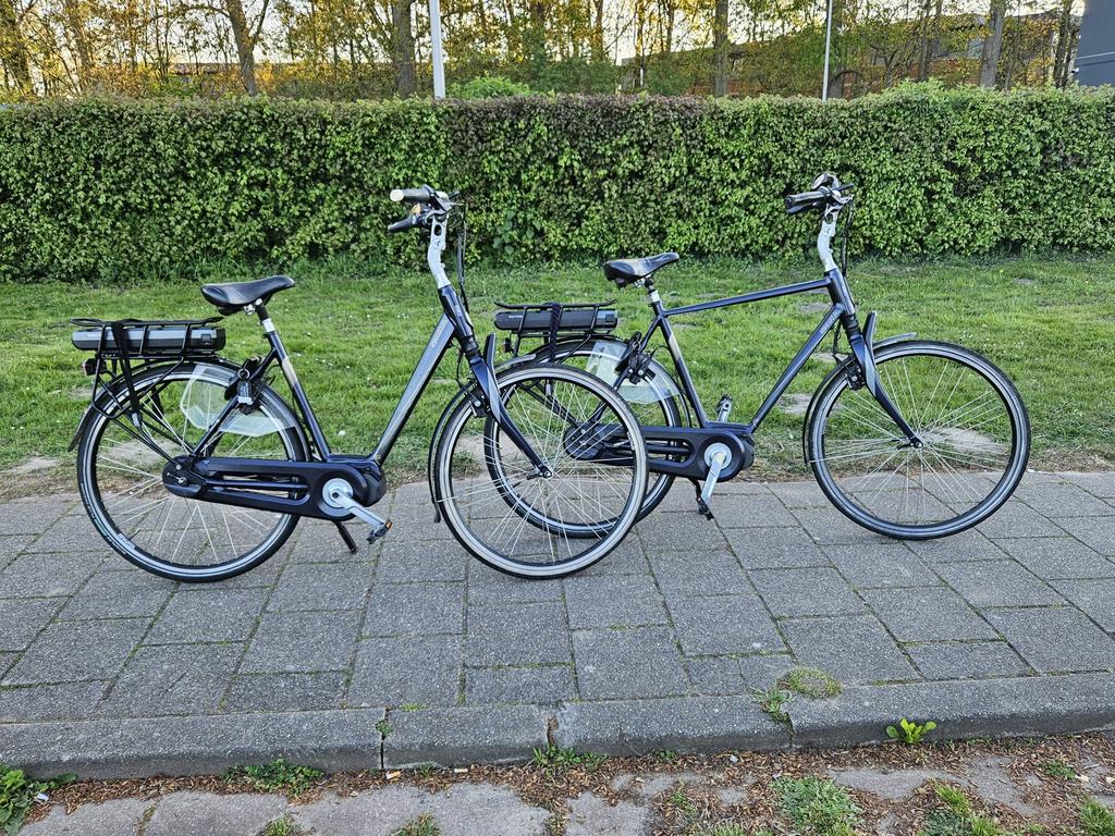 2 elektrische fietsen sparta M8s, Ophalen of Verzenden, Zo goed als nieuw, Sparta