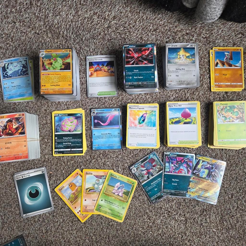 Bulk Pokémon engels en japans met wat hitjes, Ophalen of Verzenden, Meerdere kaarten