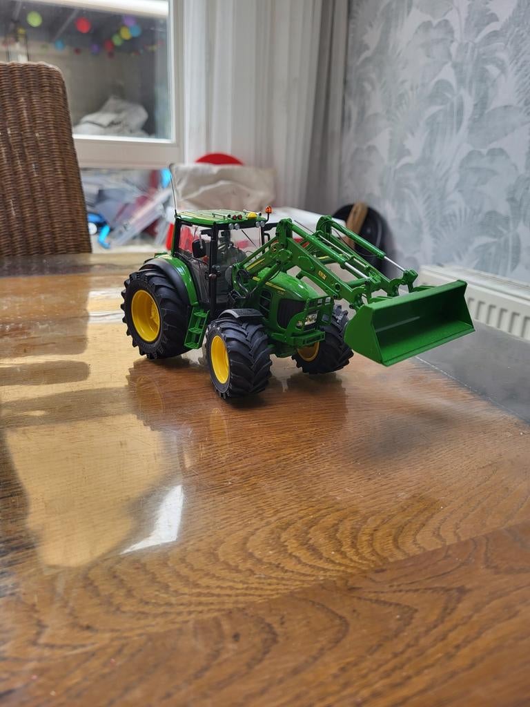 John Deere 7530 verbouwd met voorlader, Ophalen, Nieuw, Tractor of Landbouw, Overige merken