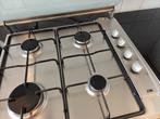 Etna vrijstaande gaskookplaat rvs, Witgoed en Apparatuur, Kookplaten, Ophalen, Gebruikt, 4 kookzones, Gas