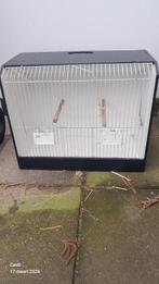 Te koop tentoonstelling kooi vogels, Ophalen of Verzenden, Gebruikt, Hout, Vogelkooi