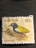 Australische postzegel - Rainbow Pitta 80c, Ophalen of Verzenden