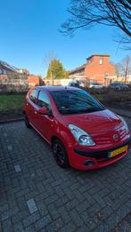 Nissan Pixo 1.0 50KW 5D 2010 Rood, Auto's, Nissan, Voorwielaandrijving, 200 kg, 4 stoelen, Origineel Nederlands
