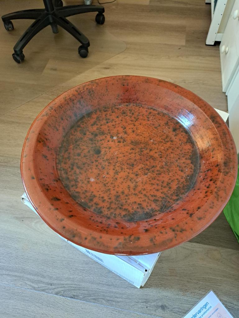 grote schaal, Ophalen, Gebruikt, Rond, Glas