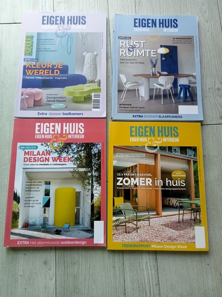 Eigen huis & interieur " Magazines 2024 ", Ophalen of Verzenden, Zo goed als nieuw, Overige typen