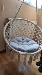 Hangstoel crème kleur, Ophalen, Zo goed als nieuw, Overige kleuren, Hangstoel