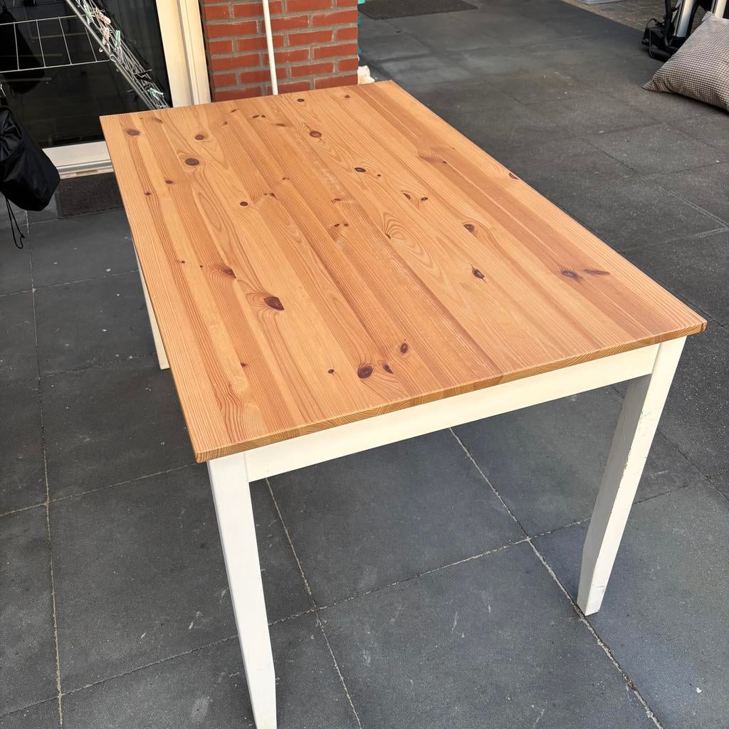 IKEA keukentafel, Huis en Inrichting, Gebruikt, 100 tot 150 cm, Vier personen, Rechthoekig