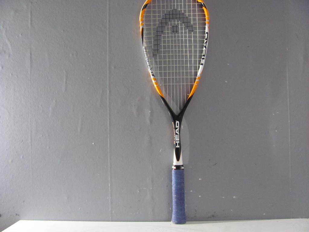 Squashracket van head liquidmetal stream, Sport en Fitness, Squash, Ophalen of Verzenden, Zo goed als nieuw, Racket, Met hoes