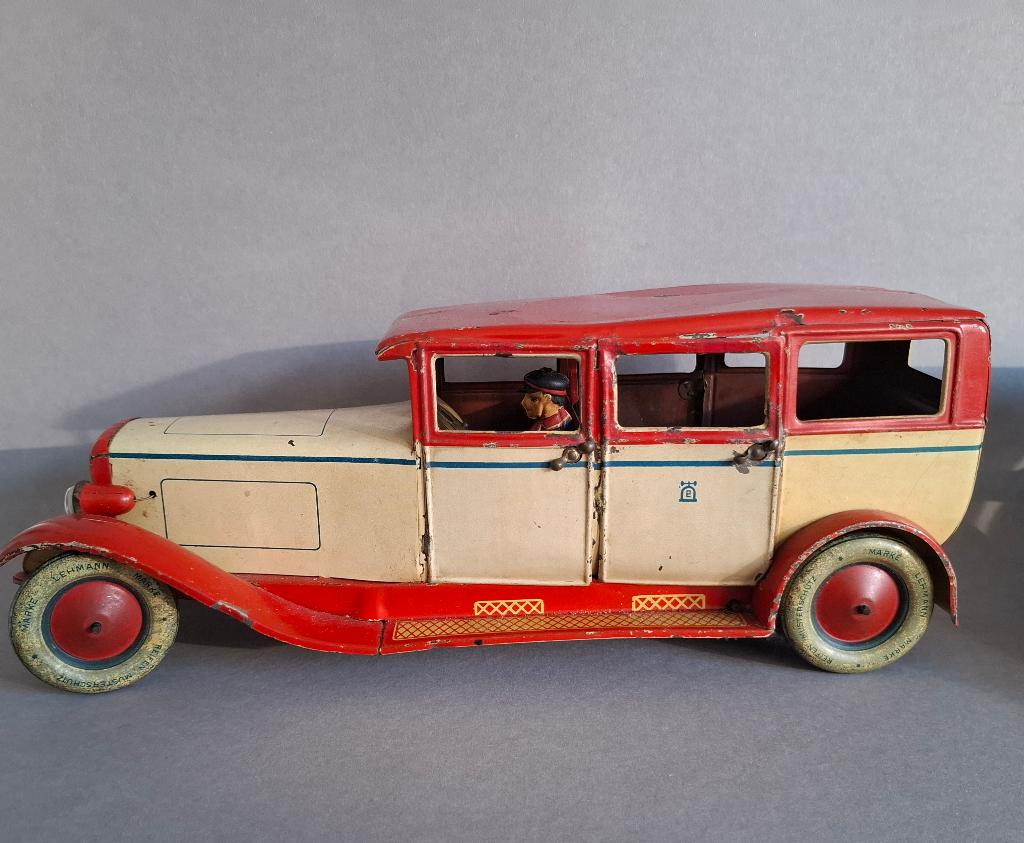 Lehmann 785 Sedan blikken auto made in Germany., Antiek en Kunst, Antiek | Speelgoed, Ophalen of Verzenden