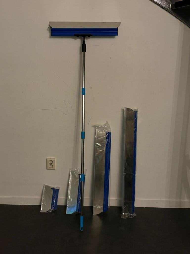 Verfspaan met telescoopsteel en extra bladen, Ophalen of Verzenden, Zo goed als nieuw, Overige typen