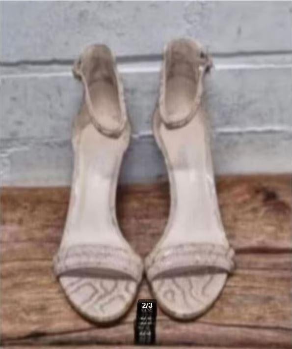 Kenneth Cole - Prachtige leren sandalen maat 37 - Nieuw €150, Pumps, Beige, Kenneth Cole, Nieuw