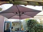parasol inclusief hoes en standaard (te vullen), Tuin en Terras, Parasols, Ophalen, Gebruikt, 2 tot 3 meter, Stokparasol