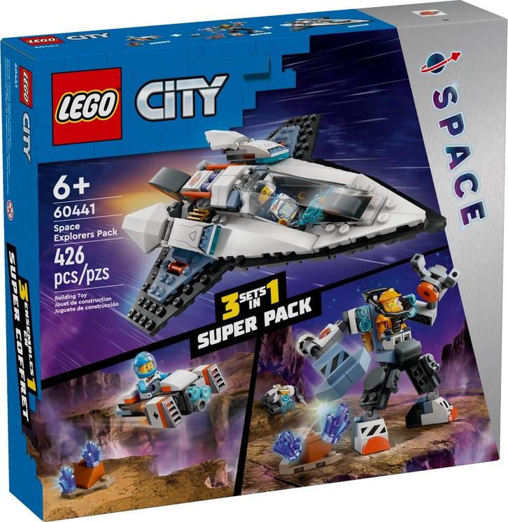 LEGO 60441 CITY - SPACE - Space Explorers Pack (sealed), Kinderen en Baby's, Speelgoed | Duplo en Lego, Nieuw, Lego, Complete set