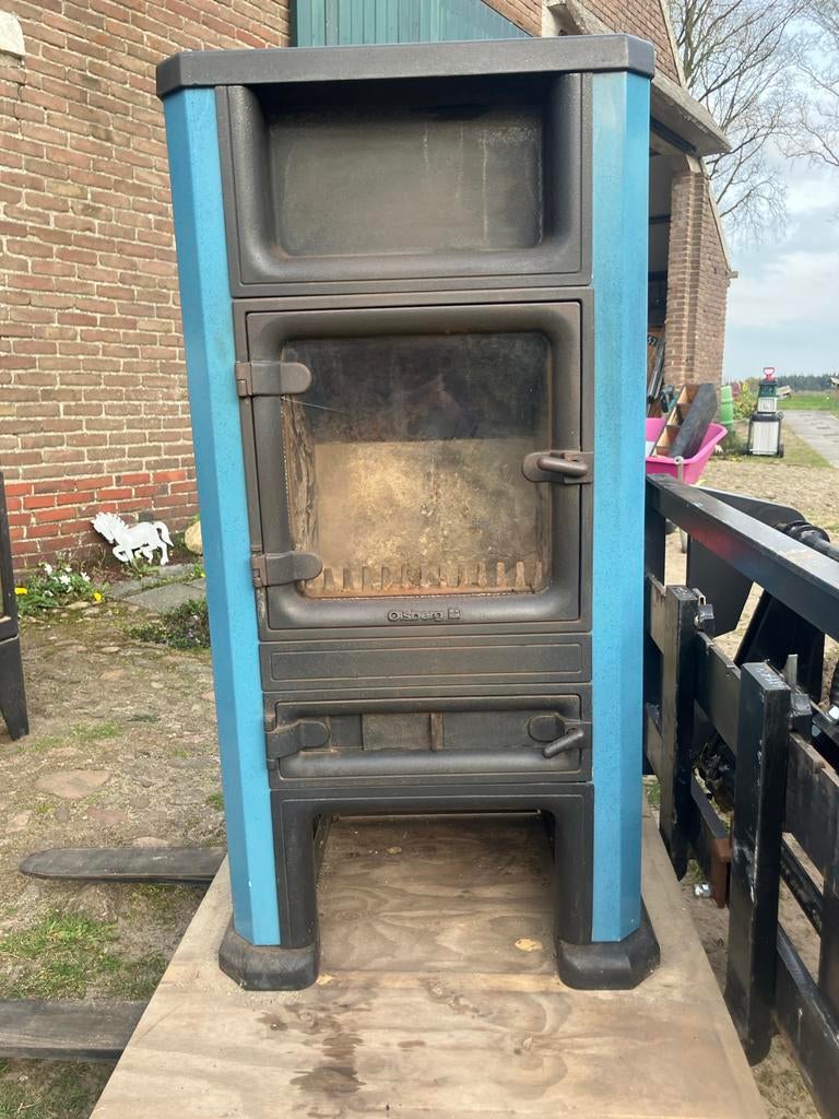 Houtkachel Olsberg 8 kW, Ophalen, Gebruikt, Houtkachel, Vrijstaand