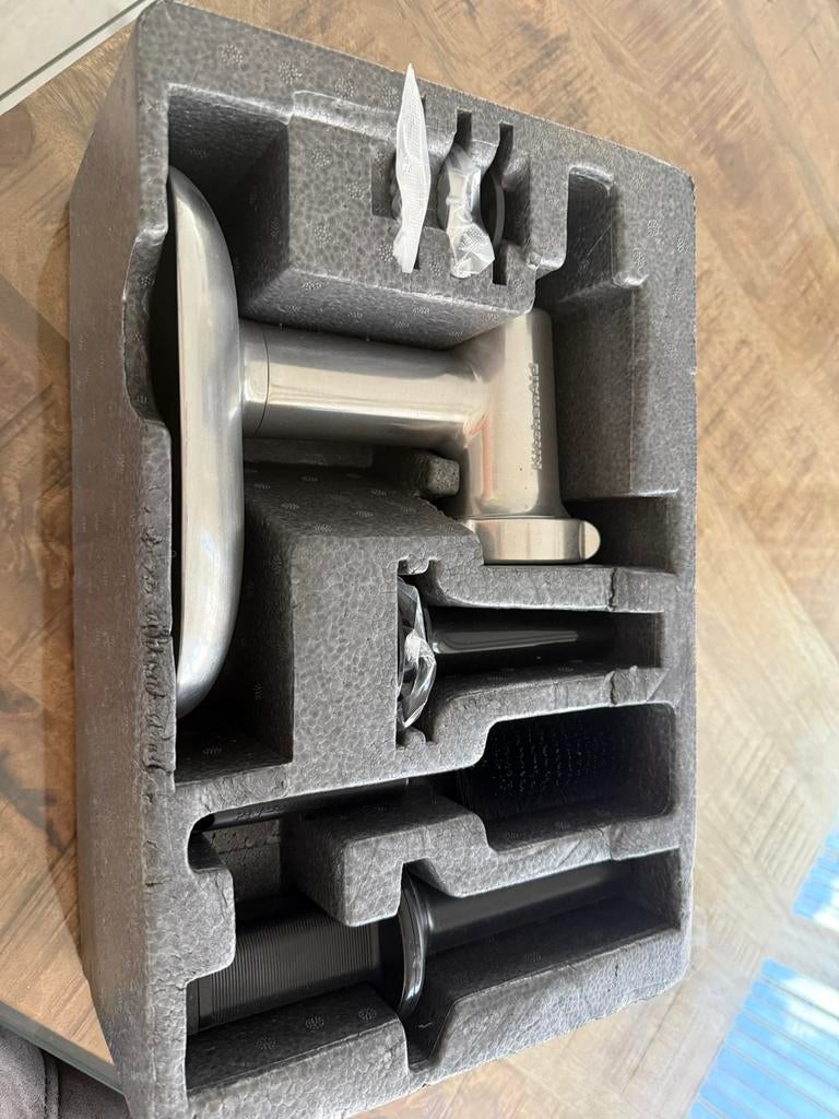 Kitchenaid vleesmolen, 4 liter of meer, Ophalen of Verzenden, Nieuw, 3 snelheden of meer