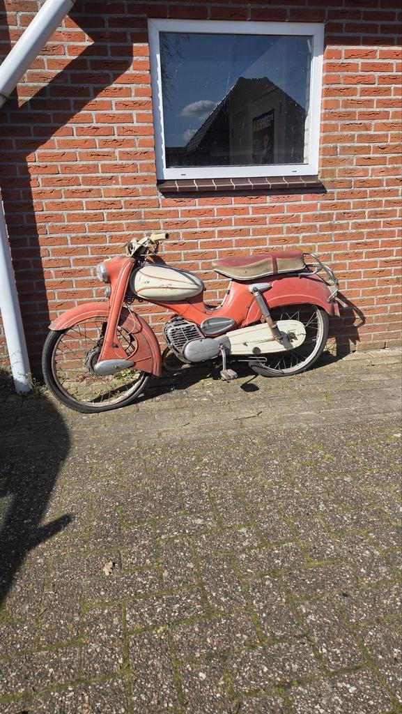 Dkw Hummel uit 1959 brommer, Ophalen, Gebruikt