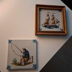 Tichelaar Makkum wandtegel 2 st, Antiek en Kunst, Ophalen of Verzenden