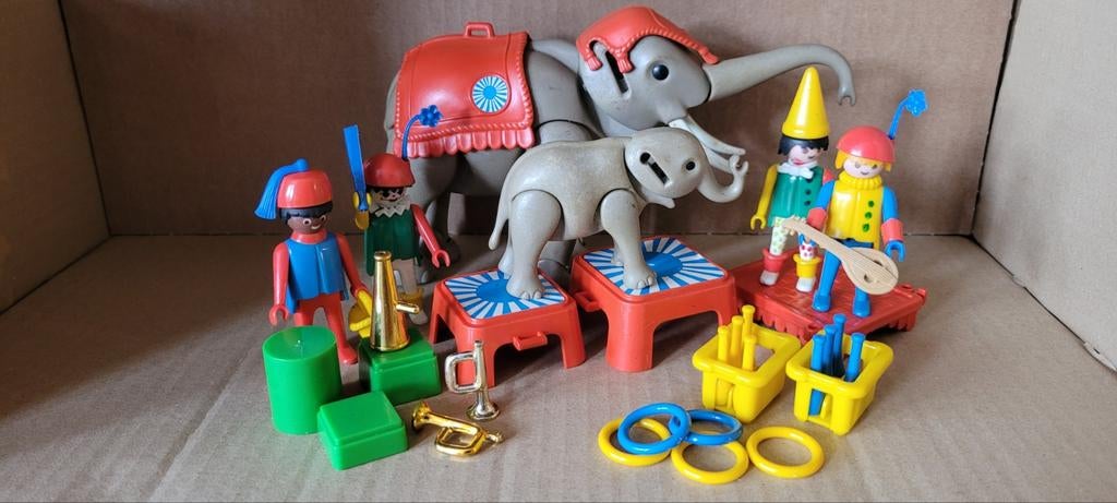 Playmobil set uit de jaren 70, circus, Ophalen of Verzenden, Gebruikt