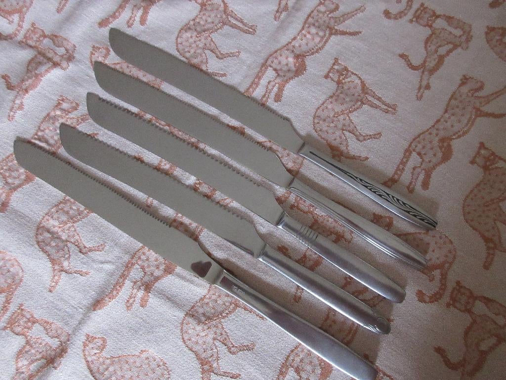 Gero Zilmeta Div. Brood/Zaagmessen, Huis en Inrichting, Keuken | Bestek, Ophalen of Verzenden, Gebruikt, Rvs of Chroom