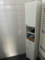 Witte badkamerkast 32-35 -185, Ophalen, (Half)hoge kast, Minder dan 50 cm, Gebruikt