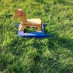 Hobbel paard - hout - zeer solide, Ophalen, Gebruikt