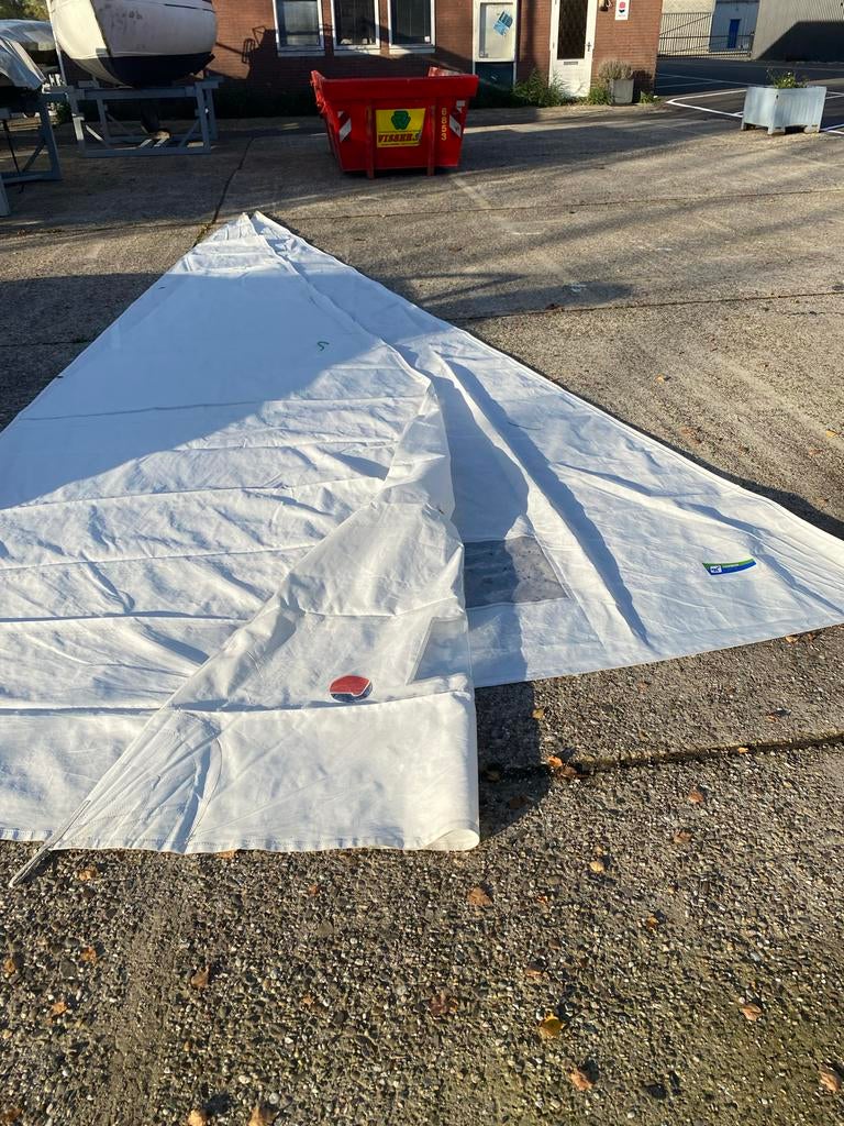 Grootzeil en Genua voor boot - Zo goed als nieuw, Watersport en Boten, 6 meter of meer, Grootzeil, Zo goed als nieuw, Ophalen