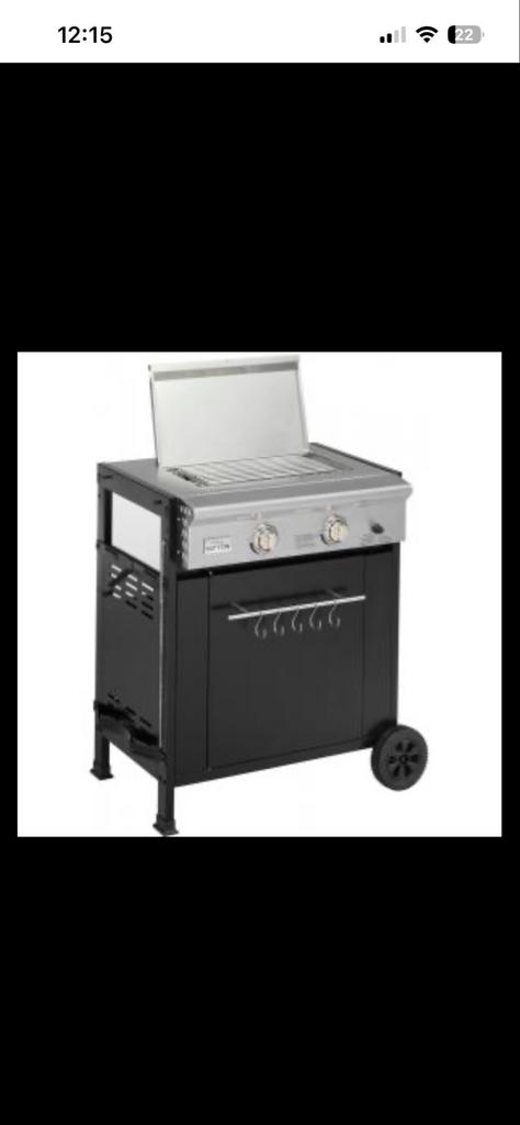 Patton Patron Buitenkeuken: Spoelbak en 2-pits Brander, Ophalen of Verzenden, Zo goed als nieuw, Gas, Vrijstaand