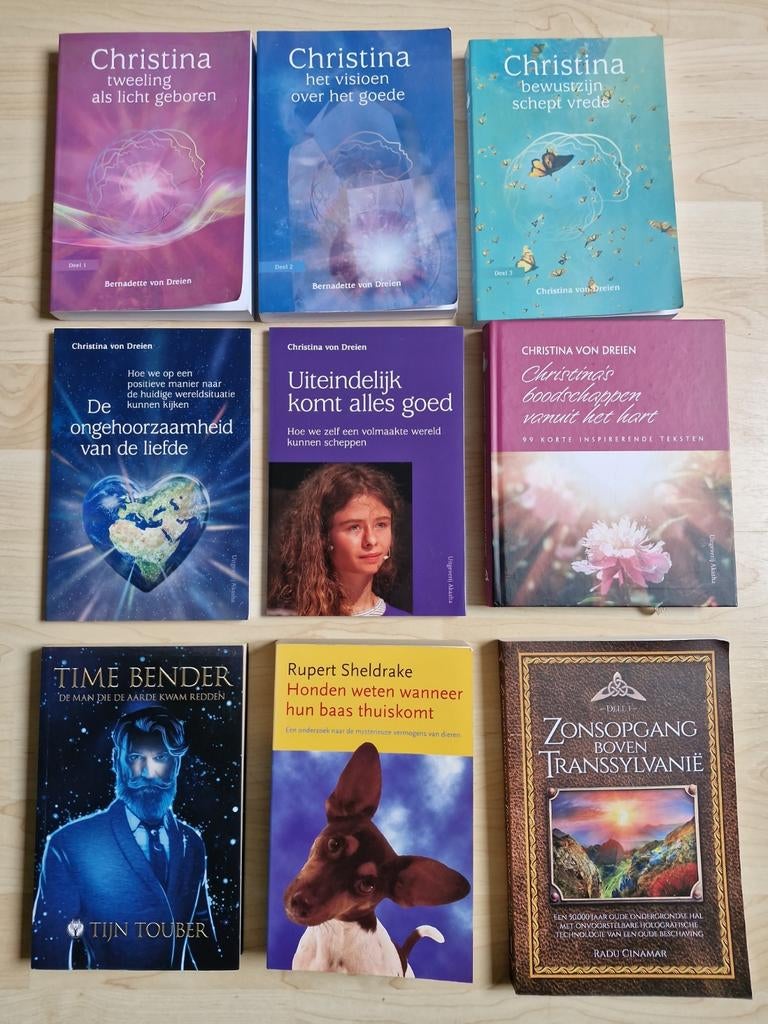 Boeken Christina von Dreien, Tijn Touber, Sheldrake, Cinamar, Boeken, Ophalen of Verzenden
