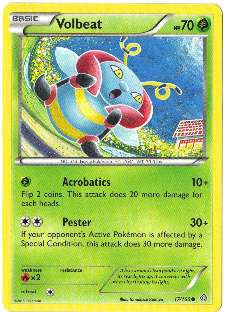 Primal Clash,  Volbeat [common] 17/160, Verzenden, Nieuw, Losse kaart