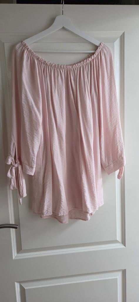 Nieuwe Roze Off-Shoulder Top Maat 42/44, Kleding | Dames, Tops, Maat 42/44 (L), Nieuw, Ophalen of Verzenden, Lange mouw