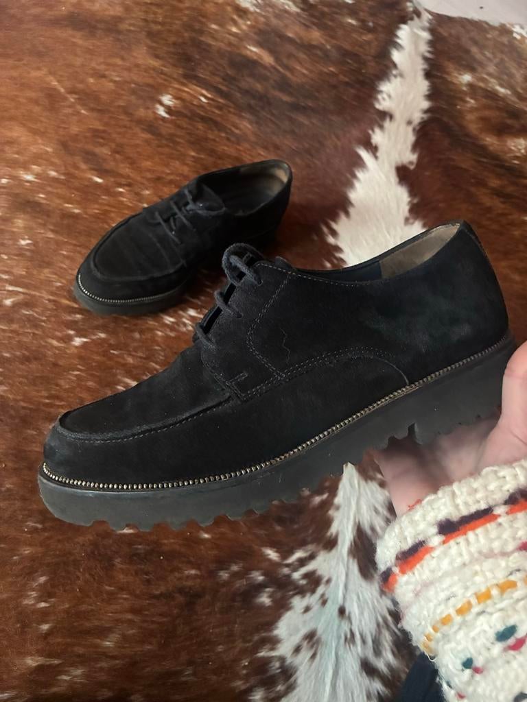 Paul Green suède schoenen maat 37, Kleding | Dames, Schoenen, Ophalen of Verzenden, Gedragen, Zwart, Schoenen met lage hakken