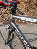 Titanium /carbon maat 58 cm campagnolo /dura ace van tuyl, 28 inch, Ophalen of Verzenden, Zo goed als nieuw, 57 tot 61 cm