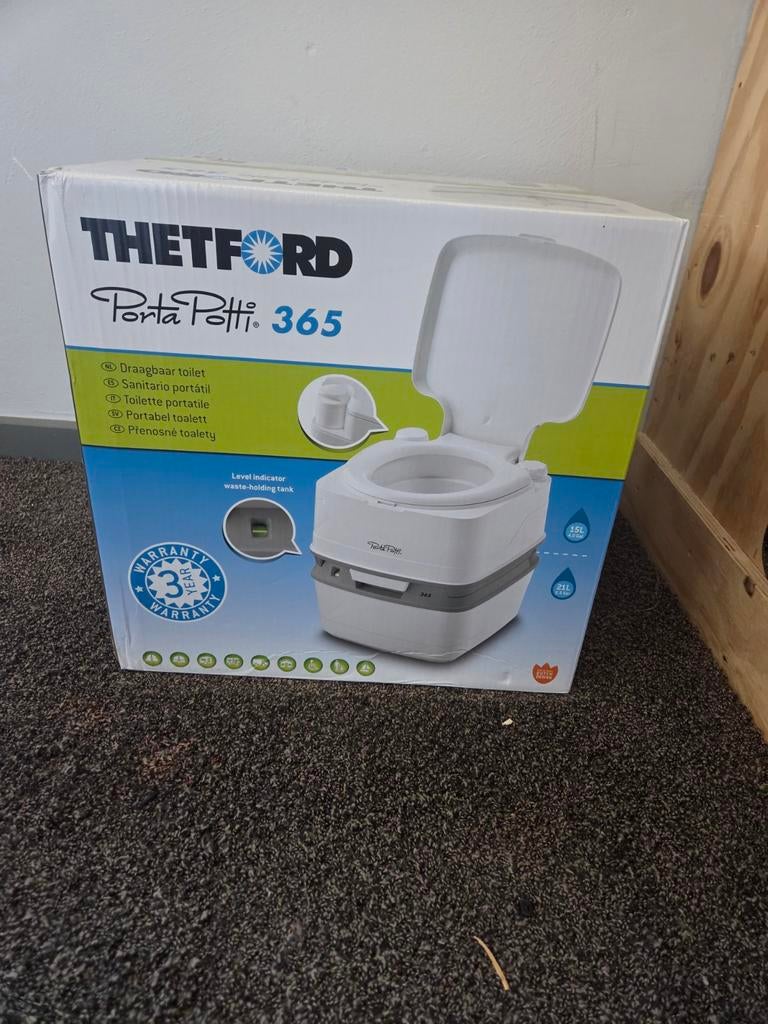 Thetford Porta Potti 365 Draagbaar Toilet - Nieuw in Doos, Caravans en Kamperen, Kampeeraccessoires, Ophalen of Verzenden, Nieuw