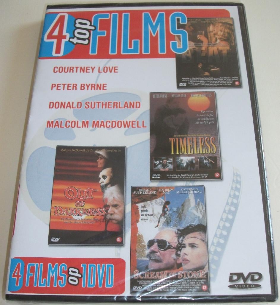 Dvd *** 4 TOP FILMS *** 4-Filmpack *NIEUW*, Vanaf 12 jaar, Ophalen of Verzenden, Nieuw in verpakking, Actie