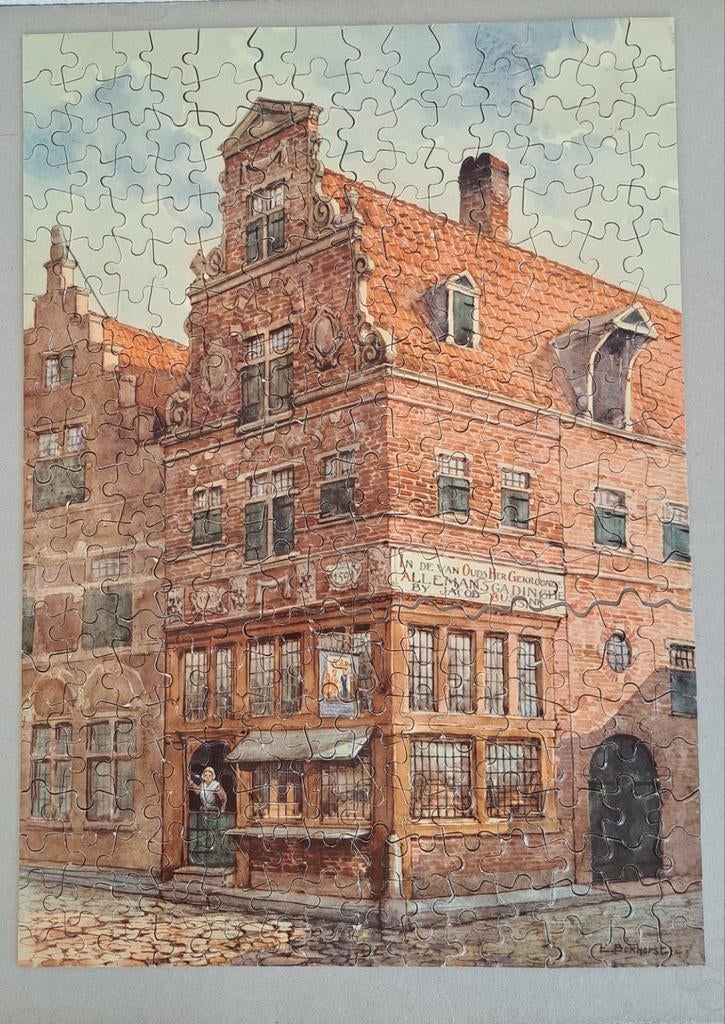 Bussink ontbijtkoek puzzel (1935), Ophalen of Verzenden