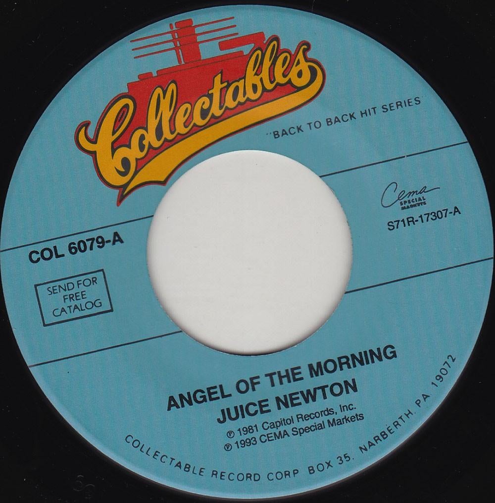 Juice Newton - Angel Of The Morning 7", 7 inch, Single, Ophalen of Verzenden, Pop