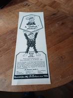 Advertentie koninklijke mij de Betuwe Tiel Flipje koop 1956, Ophalen of Verzenden, Zo goed als nieuw, Overige typen