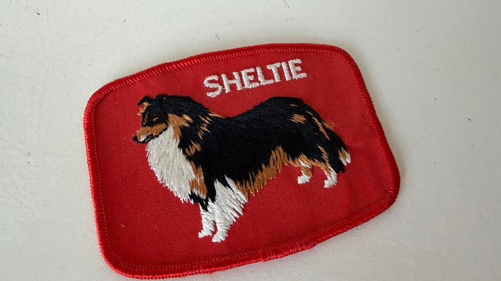PATCH Sheltie Hond, Ophalen of Verzenden, Zo goed als nieuw