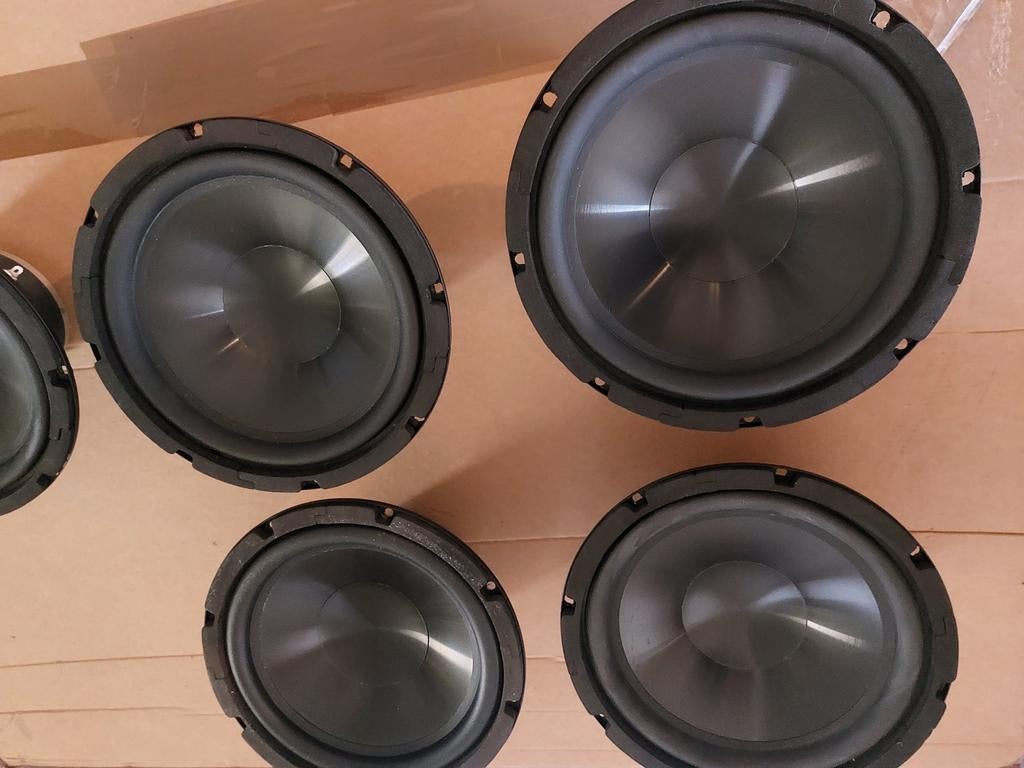Losse basdrivers voor oa geneva xl, Ophalen of Verzenden, Minder dan 60 watt, Front, Rear of Stereo speakers, Overige merken