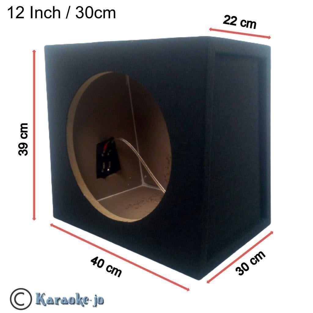 Subwoofer behuizing 12 Inch 27 Liter, ., Nieuw, Ophalen of Verzenden, .