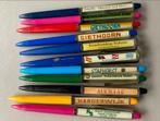 Verzameling van 11 vintage reclamepennen floaty pennen, Ophalen of Verzenden, Gebruikt, Balpen, Overige merken