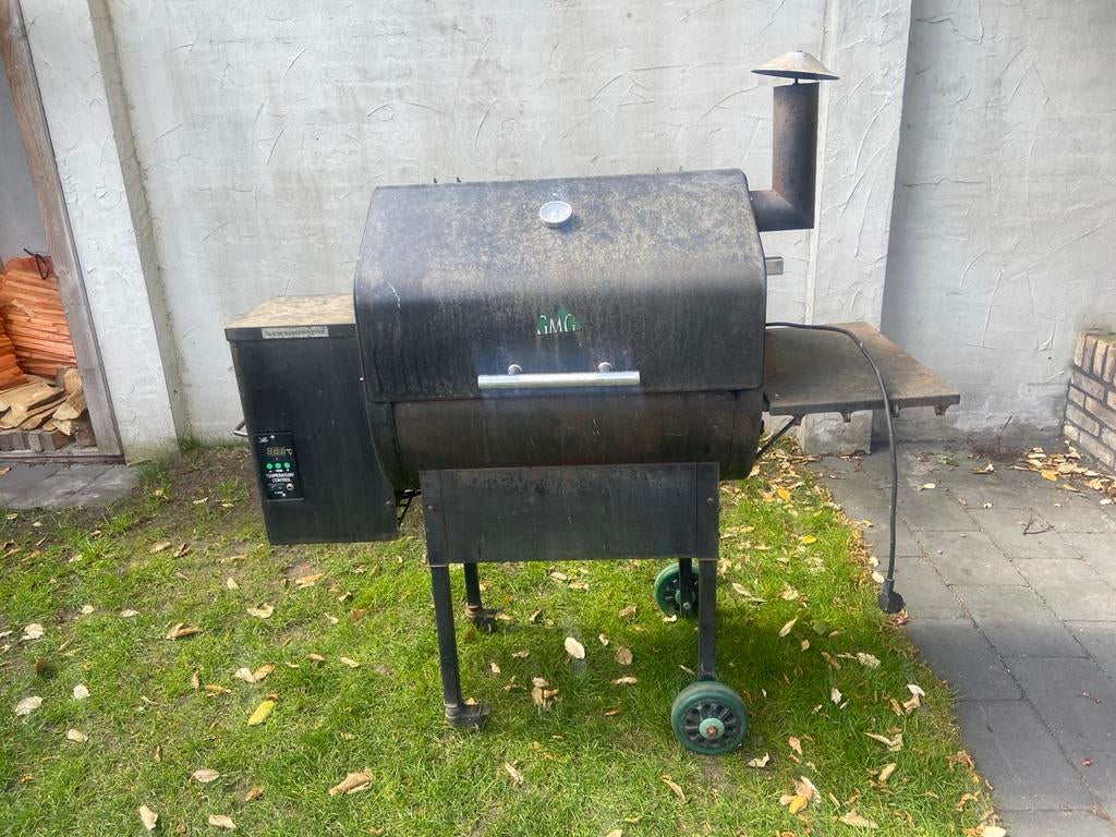 Gratis kapotte GMG Pellet Smoker BBQ - Perfect voor roken, Tuin en Terras, Ophalen, Gebruikt