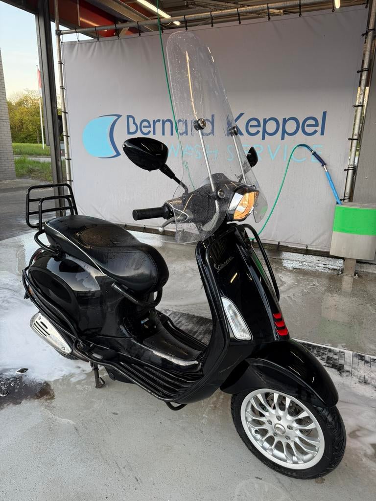 Vespa Sprint Zwart 2015 25.451km, Ophalen, Gebruikt, Overige modellen, Benzine