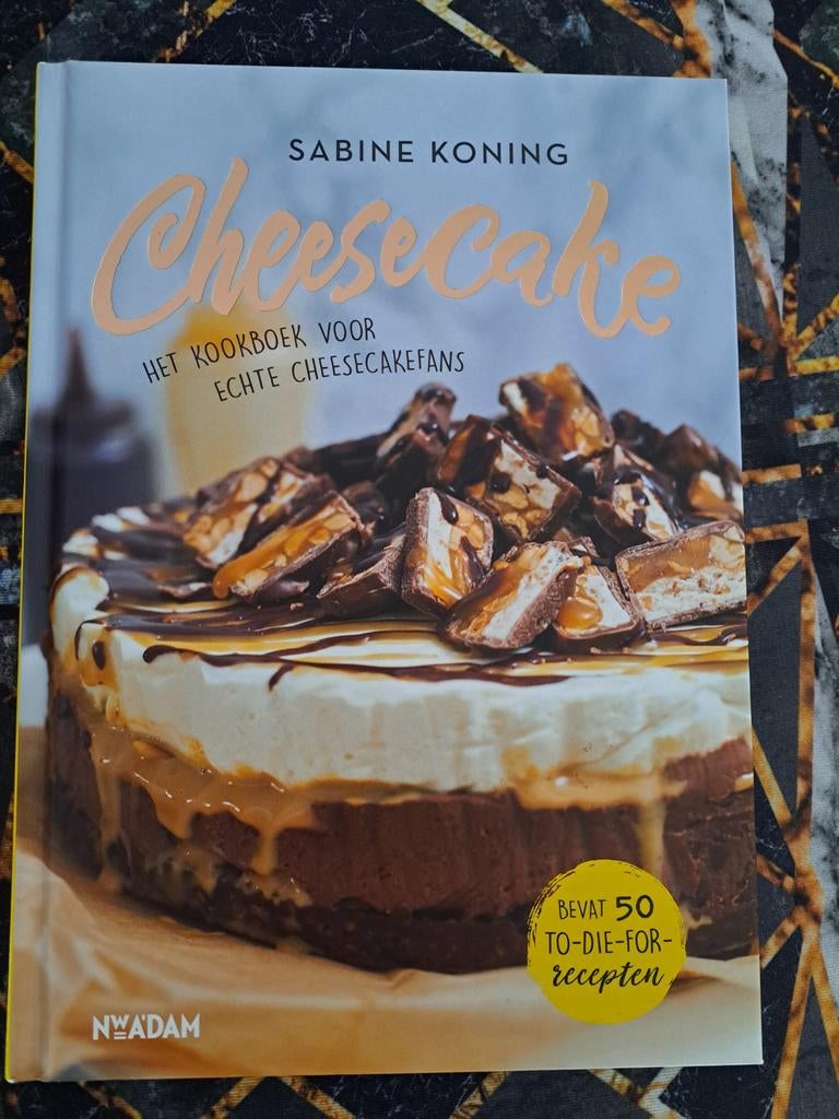 Cheesecake kookboek Sabine Koning, Ophalen of Verzenden