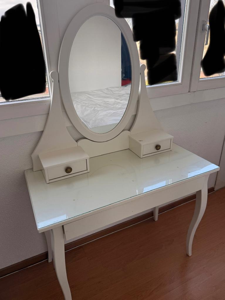 Kaptafel IKEA, Huis en Inrichting, Tafels | Kaptafels, Gebruikt, 150 tot 200 cm, 50 tot 100 cm, Hout, Ophalen