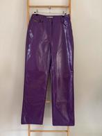 Paarse nep leren broek Harper & Yve, Paars, Nieuw, Ophalen of Verzenden, Maat 36 (S)