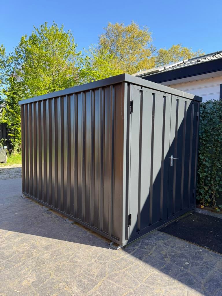 Premium demontabele container / Berging 3x2 mtr., Tuin en Terras, Ophalen, Zo goed als nieuw, Metaal, Containerberging